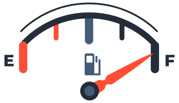 Gauge fuel. Fuel indicators gas meter. Oil level tank bar meter. illustration png
