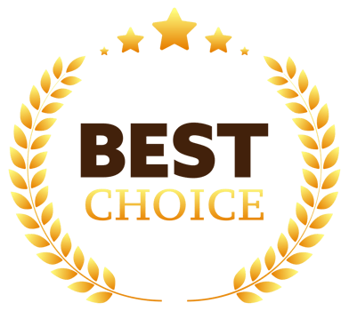 Gold medal for Best Choice. Retail badge. Best Choice tag. stock illustration png