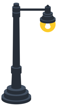 lighting fixtures for outdoor urban, Street lighting. illustration png