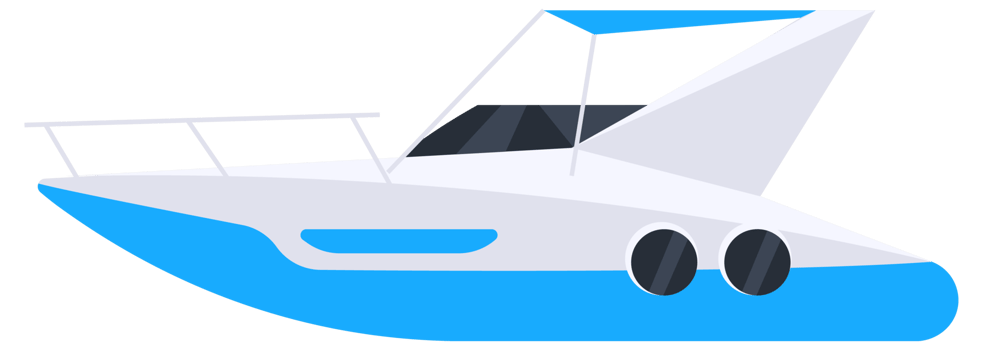 Luxury yachts, Motorboat and sailboats set. Sail vessel. Various types of water transport png
