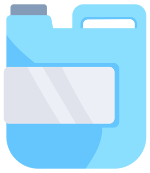 Detergent bottles set. Chemical liquid soap and bleach for cleaning. Household tool items png