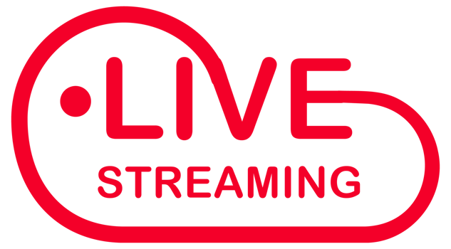 Live stream logo, icon Collection. Live online broadcasting, streaming. Social media png