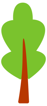 Set of trees. Forest tree nature plant. illustration png