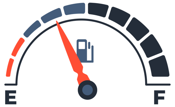 Gauge fuel. Fuel indicators gas meter. Oil level tank bar meter. illustration png