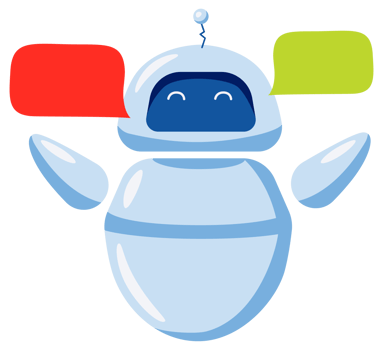 Chat Bot sign for support, customer service concept. Robot icon. Artificial intelligence AI. Virtual assistant. png