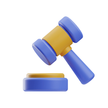 Justice 3D Illustration png