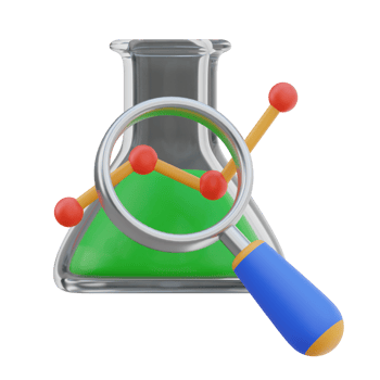 Analysis 3D Illustration png