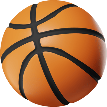 Basketball 3D Illustration png