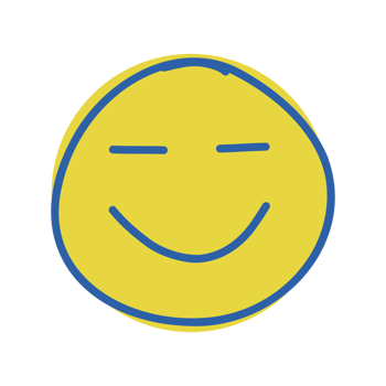 Simple emoji smile png