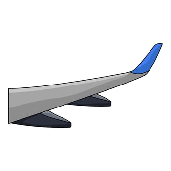 illustration of Airplane Wing vector