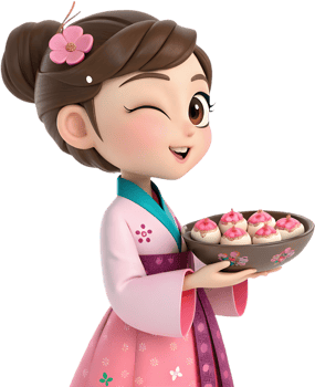 Springtime Cartoon Art with Characters in Cherry Blossom Settings. . png