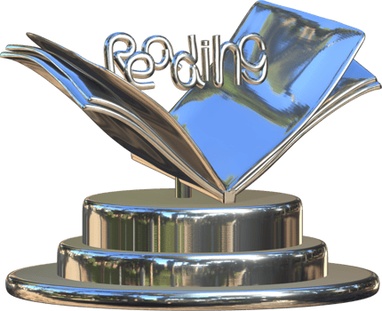 reading award 3dbook png