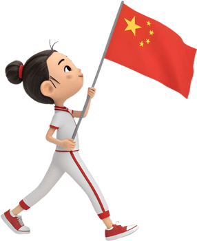 Cute Girl Posing for International Women s Day Festival Parade. . png