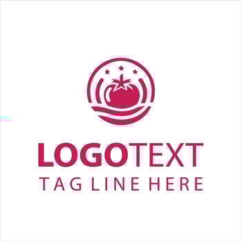 The Tomato Tree Logo vector