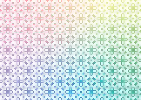 Cute embroidery batik abstract vintage graphics background vector