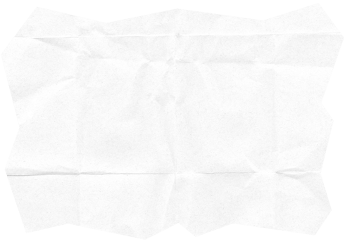 Torn and crumpled paper texture. Jagged edges and crumpled torn paper. png