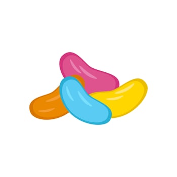 Jelly Beans, Sweets Illustration vector