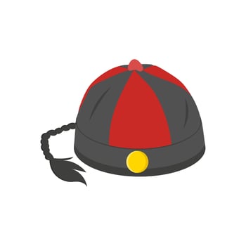Traditional Hat, China Symbols Illustration vector