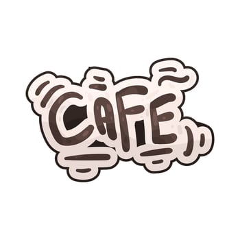 Illustration of Cafe Logo vector