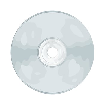 Illustration of CD Disc vector