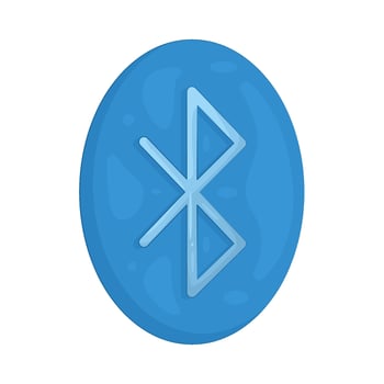 Illustration of Bluetooth vector