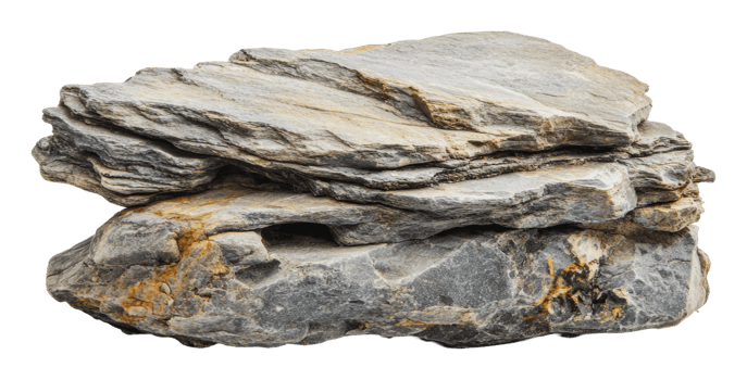 Layered rocks display natural beauty png