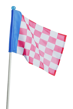 Checkered flag waving at a race png