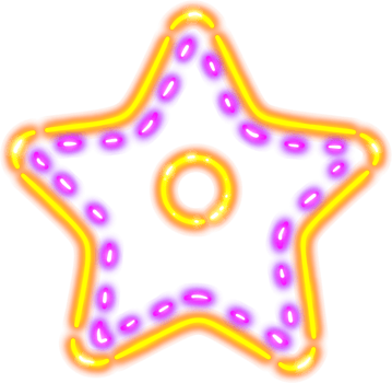 colorful string yellow lights png
