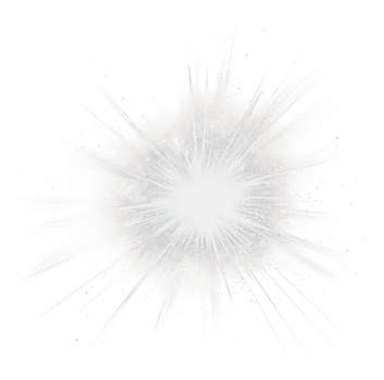 Bright burst of light radiating from the center png