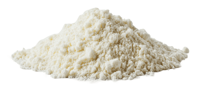 Flour pile for baking and cooking needs png