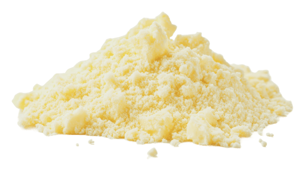 Fine yellow powder commonly used in cooking png