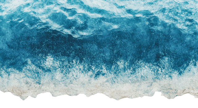 Waves crashing on a sandy beach at dawn png
