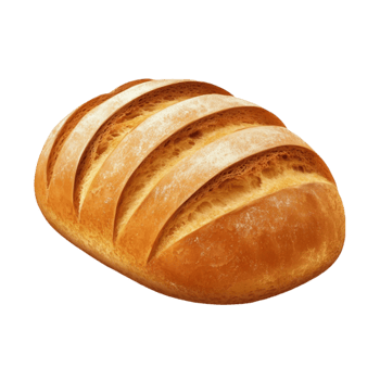 Freshly Baked Golden Loaf Bread png