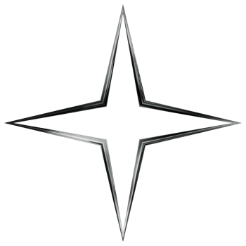 3D Shiny Star Transparent Background Perfect for Logos and Graphic Design png