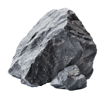 heavy rock isolate on transparency background png