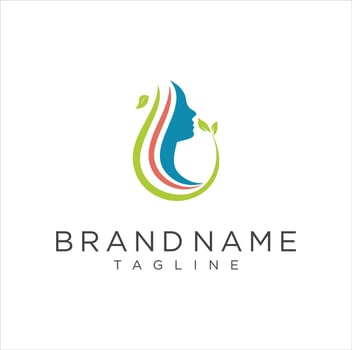 Beauty logo template vector
