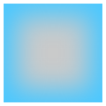 Gradient blue light background with light png