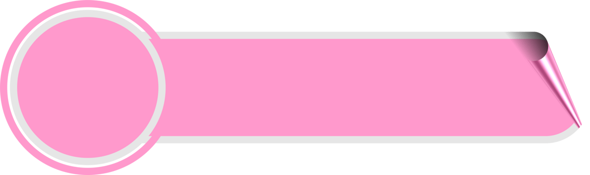 Pink Ribbon Label Graphic Design Element png