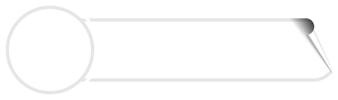 White Ribbon Label Graphic Design Element png