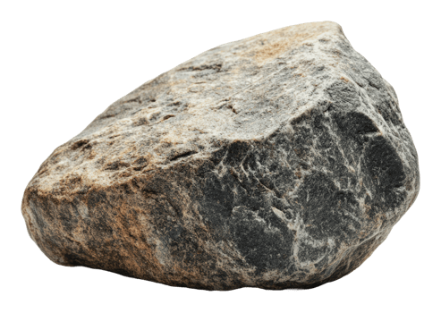 Textured rock with natural surface patterns png