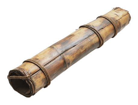Unique bamboo tube used for cultural events png