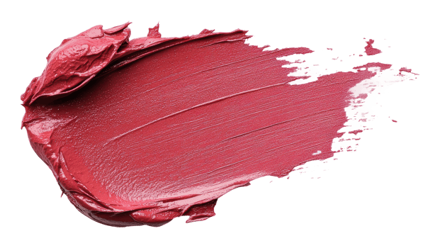 Rich red paint spread across a smooth surface png