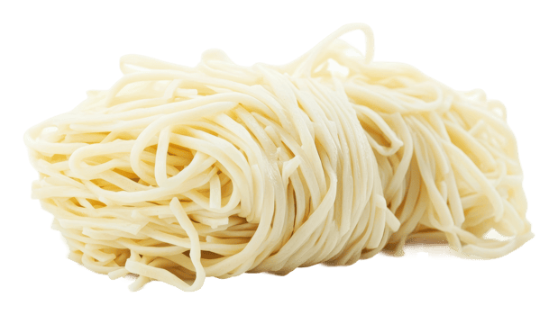 Fresh pasta bundle ready for cooking in kitchen png