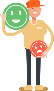 Man Wearing Cap Character and Emoticon Sign png
