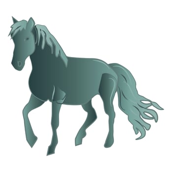Horse Illustration and Drawing vector