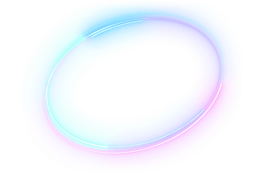 Abstract frame futuristic bright glowing neon laser line twirl curve ring. png