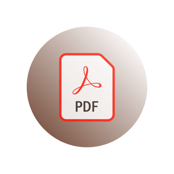 Modern PDF Icon Designs for Digital Use png
