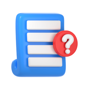 blank document 3d icon png