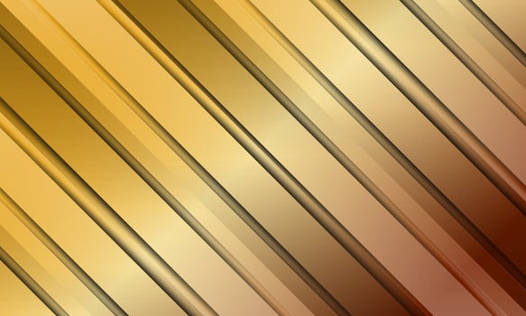 Siding cladding texture pattern. Wall covering surface for construction. Corrugated metal gold. diagonal stripes. vector