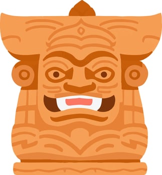 Tiki Polynesia Design Tradition Wood vector